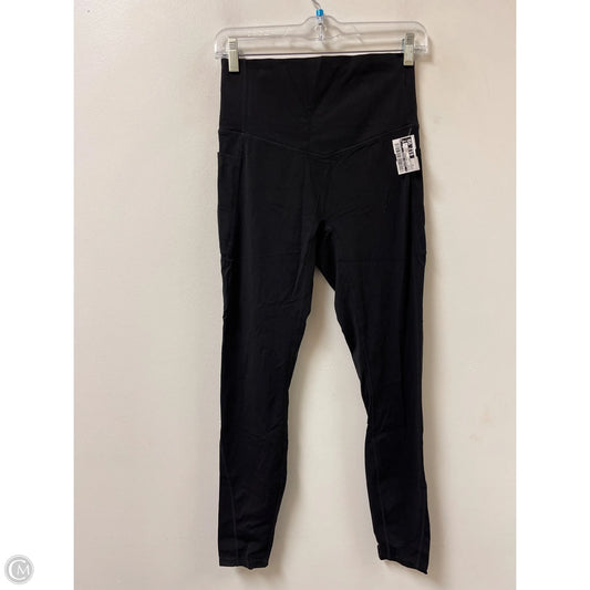 Athletic Leggings By Clothes Mentor In Black, Size: M