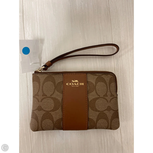 Wristlet Designer By Coach, Size: Small