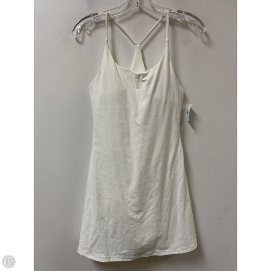 Athletic Dress By Clothes Mentor In White, Size: S