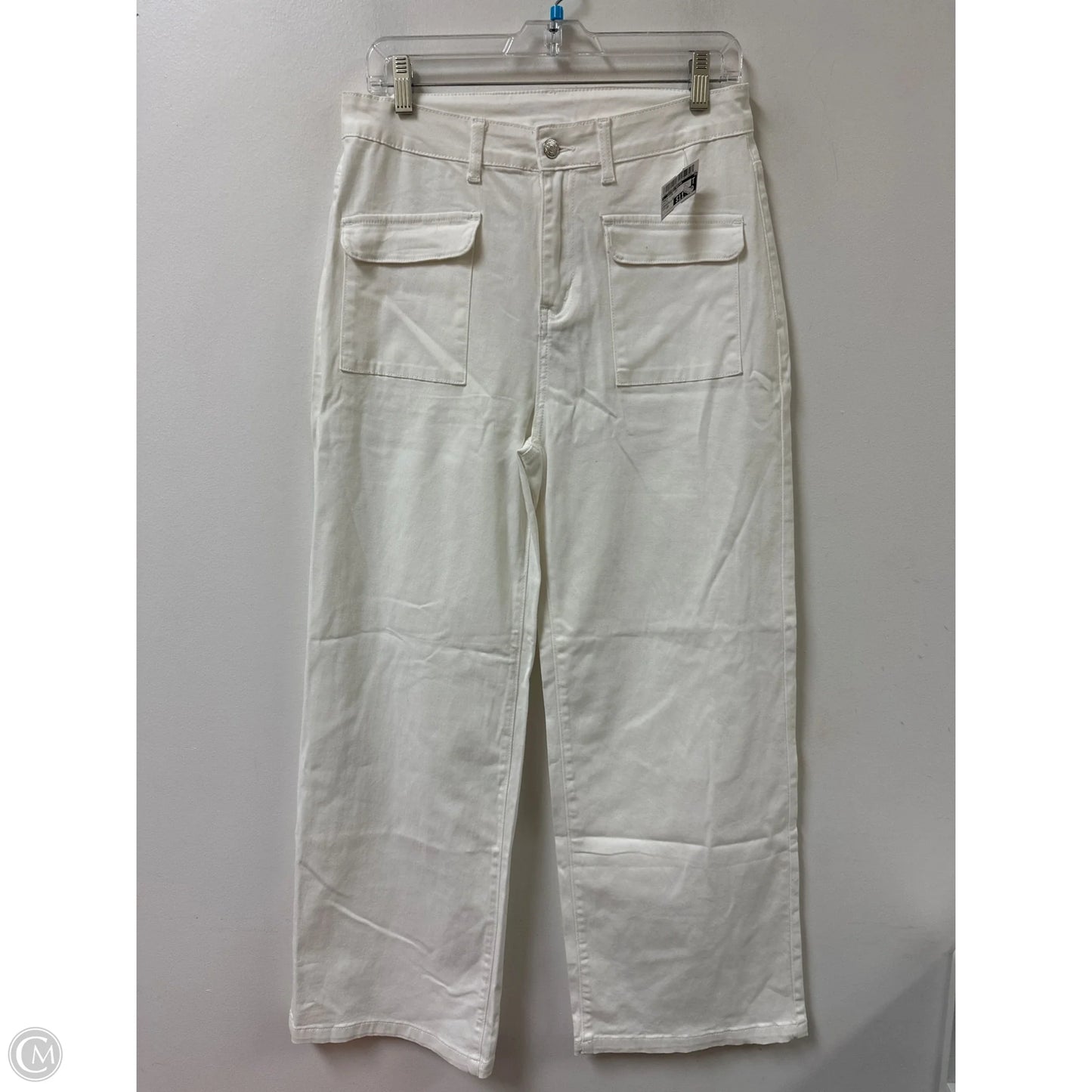 Pants Wide Leg By Clothes Mentor In White, Size: 10
