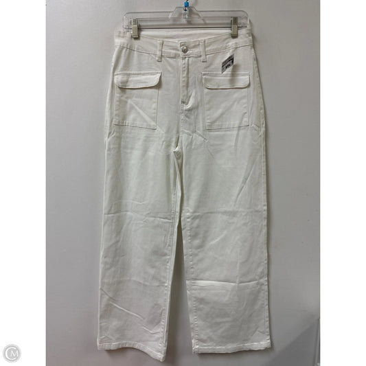 Pants Wide Leg By Clothes Mentor In White, Size: 10