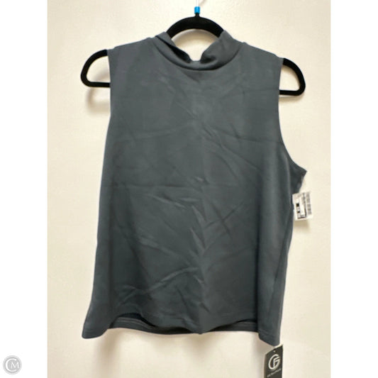 Top Sleeveless By Clothes Mentor In Grey, Size: L