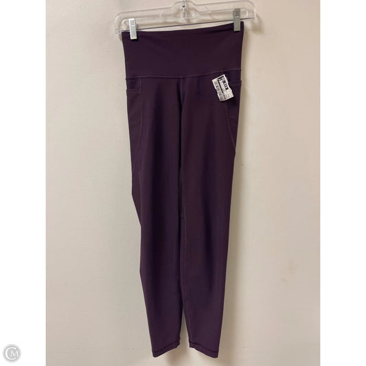 Athletic Leggings By Old Navy In Purple, Size: S