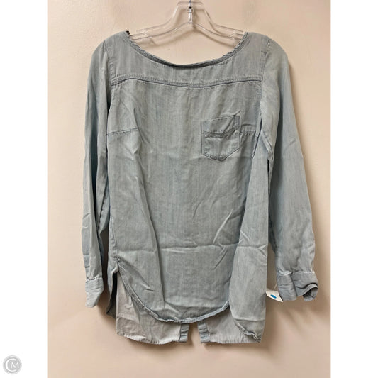 Top Long Sleeve By Loft In Blue, Size: Xs