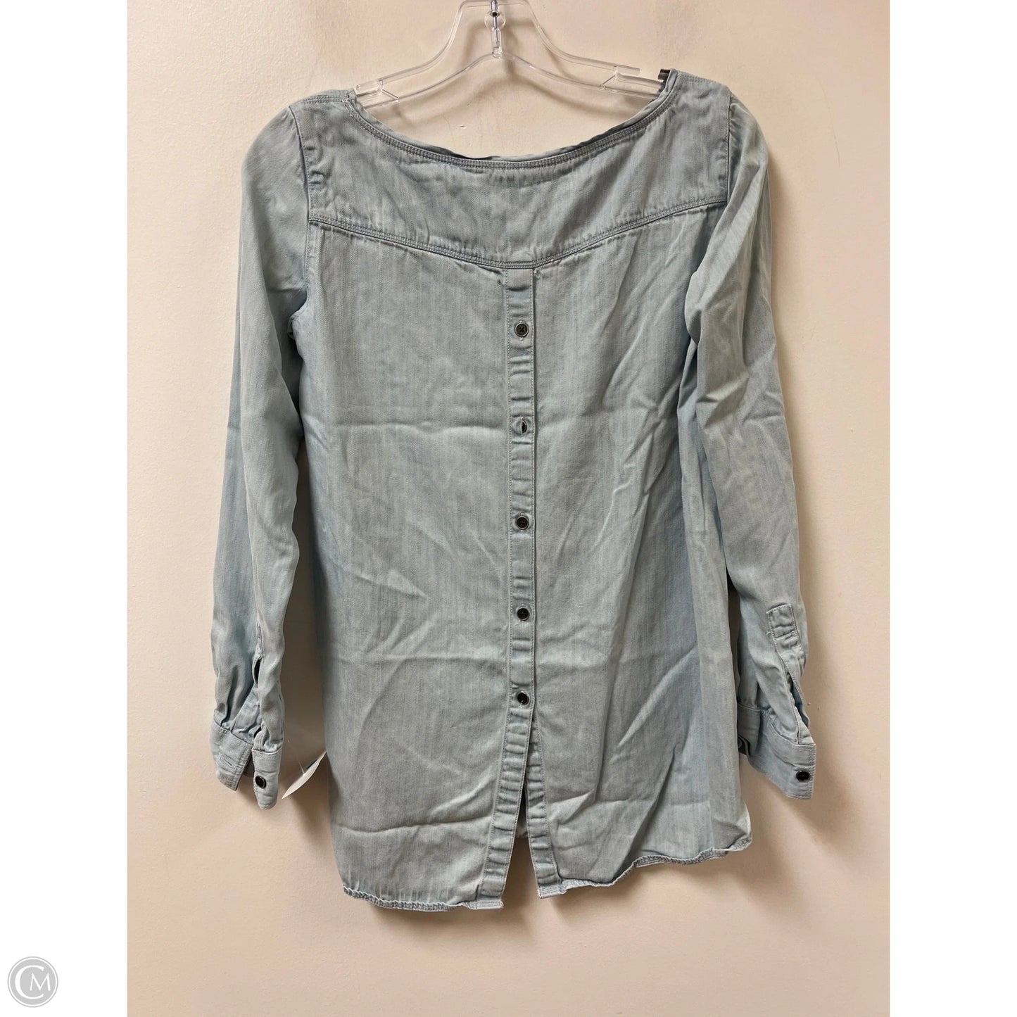 Top Long Sleeve By Loft In Blue, Size: Xs