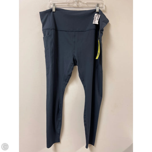Athletic Leggings By All In Motion In Grey, Size: 3x