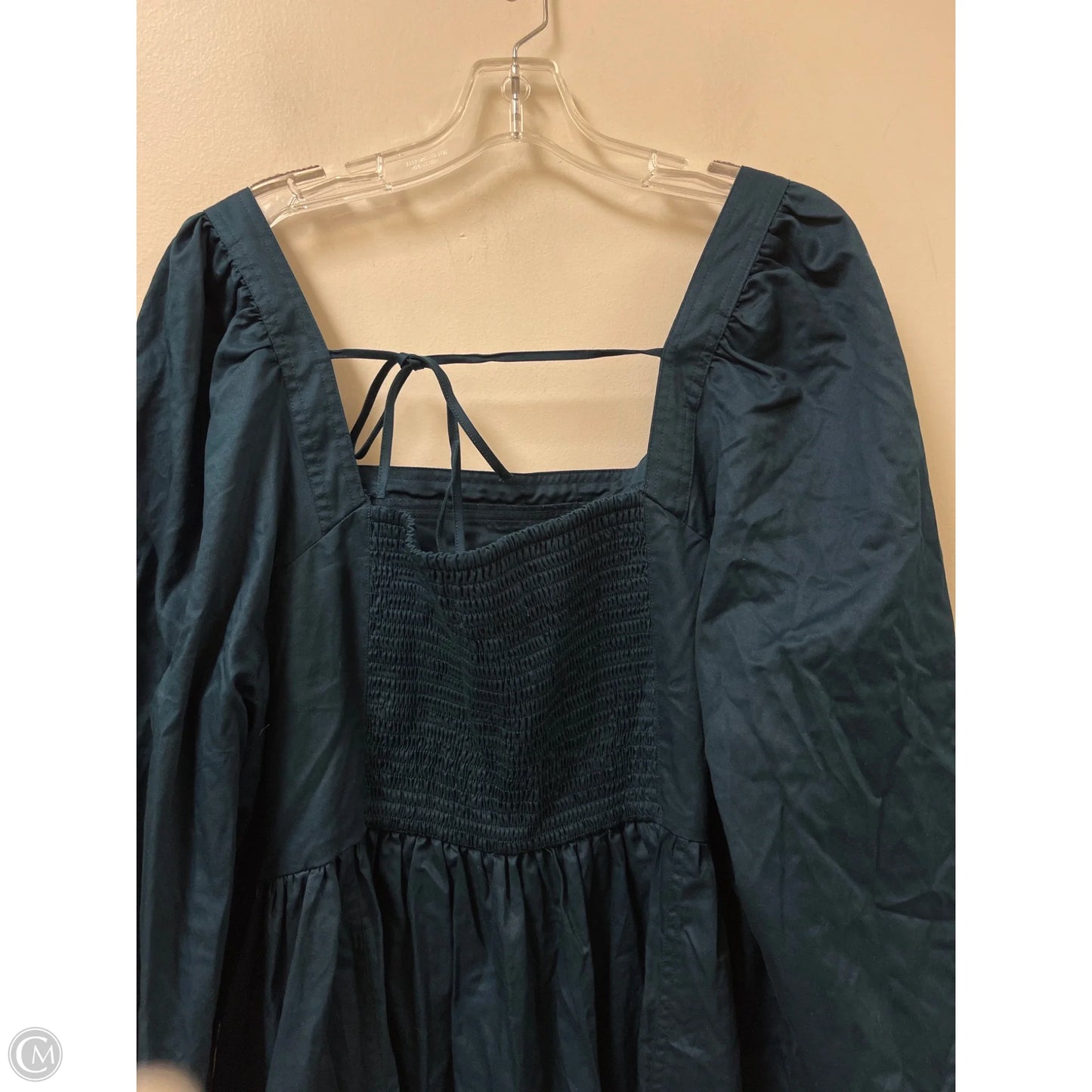 Dress Casual Midi By Ava & Viv In Teal, Size: 3x