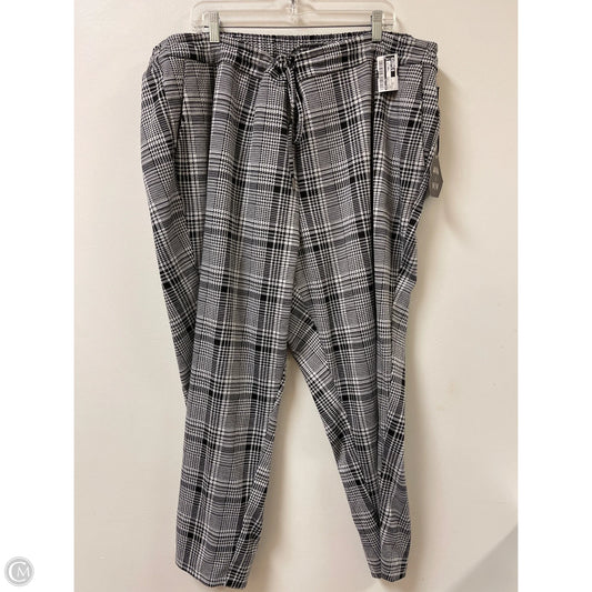 Pants Other By Ava & Viv In Black & White, Size: 22