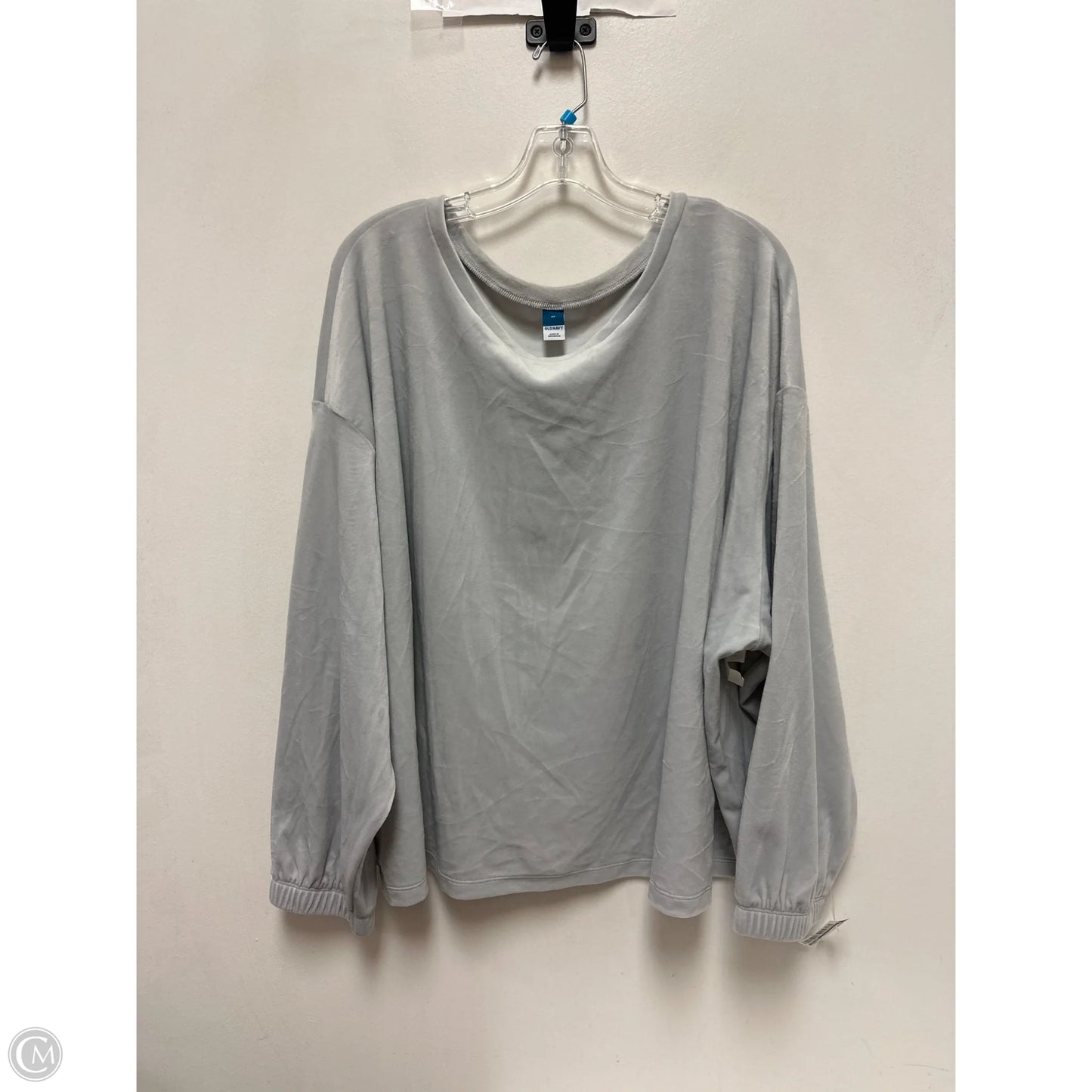 Sweatshirt Crewneck By Old Navy In Grey, Size: 4x
