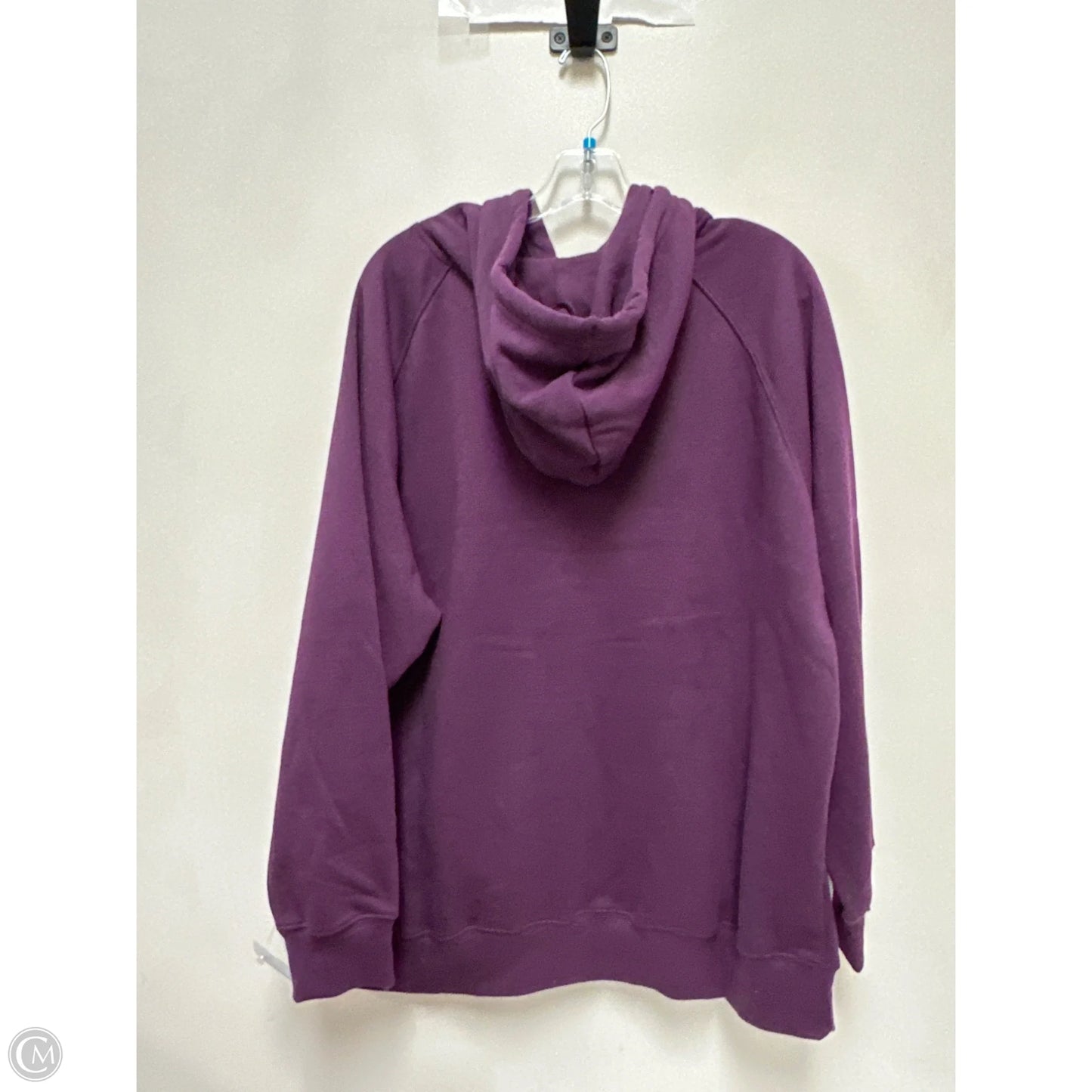Athletic Sweatshirt Hoodie By The North Face In Purple, Size: 2x