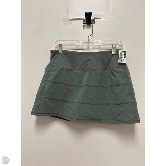 Athletic Skort By Clothes Mentor In Green, Size: M
