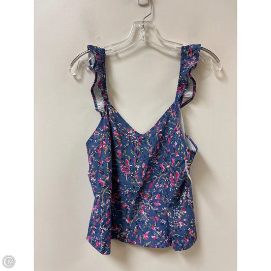Top Sleeveless By French Connection In Blue, Size: M