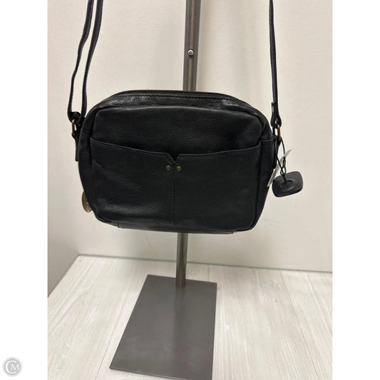Crossbody Leather By Born, Size: Medium