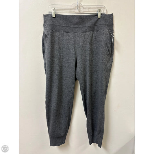 Athletic Pants By Athleta In Grey, Size: L