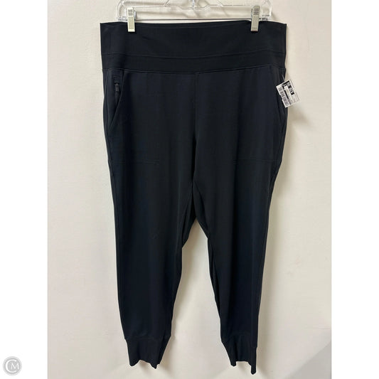 Athletic Pants By Athleta In Black, Size: L