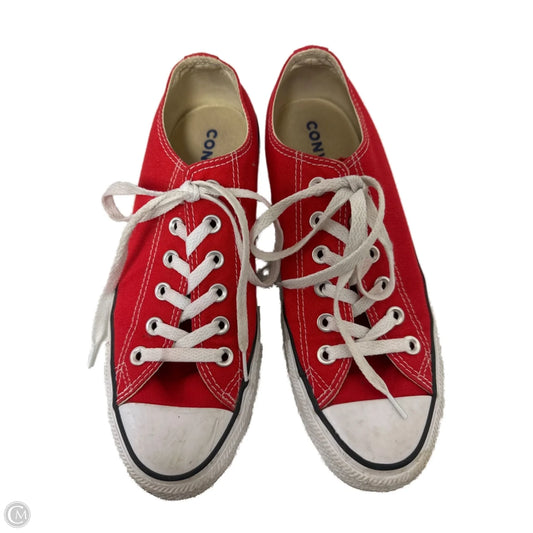 Shoes Sneakers By Converse In Red, Size: 8
