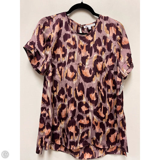Top Short Sleeve By Dr2 In Purple, Size: M