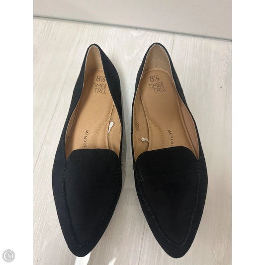 Shoes Flats By Time And Tru In Black, Size: 8.5