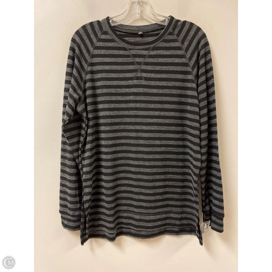 Top Long Sleeve By Clothes Mentor In Striped Pattern, Size: L