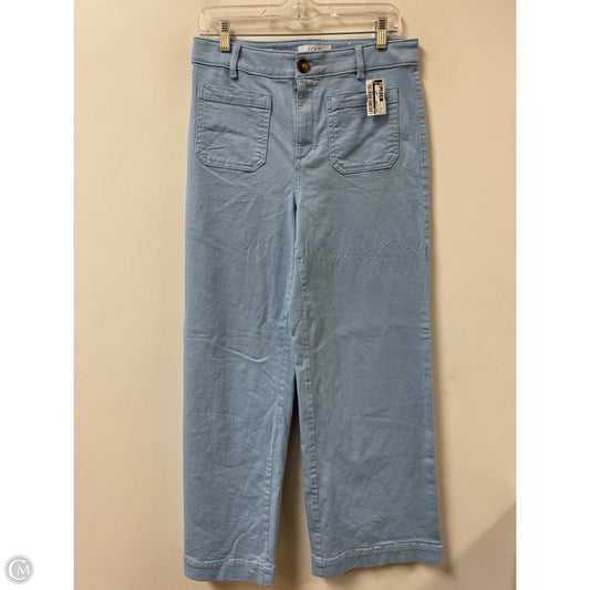 Jeans Flared By Loft In Blue Denim, Size: 6