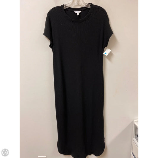 Dress Casual Maxi By Time And Tru In Black, Size: S