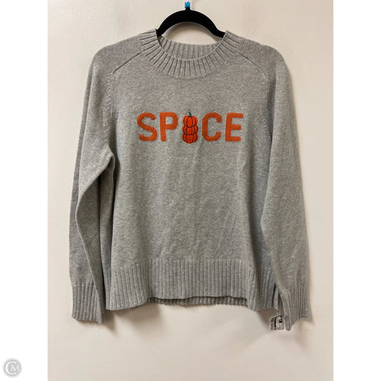 Sweater By Loft In Grey, Size: M