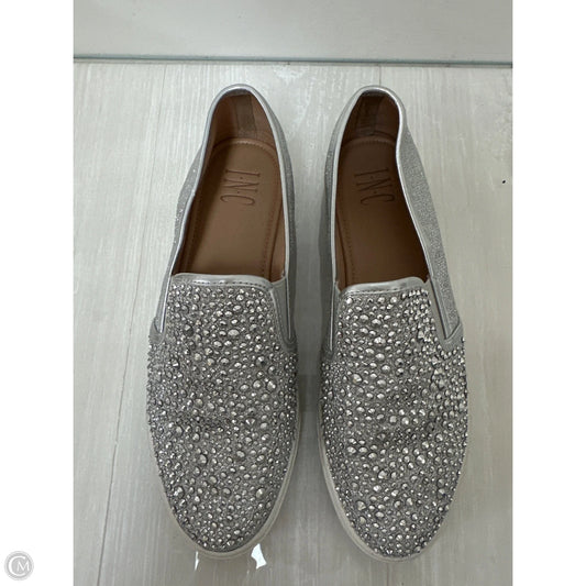 Shoes Flats By Inc In Silver, Size: 8