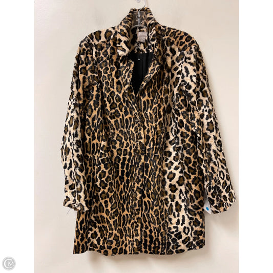 Coat Other By Chicos In Animal Print, Size: L