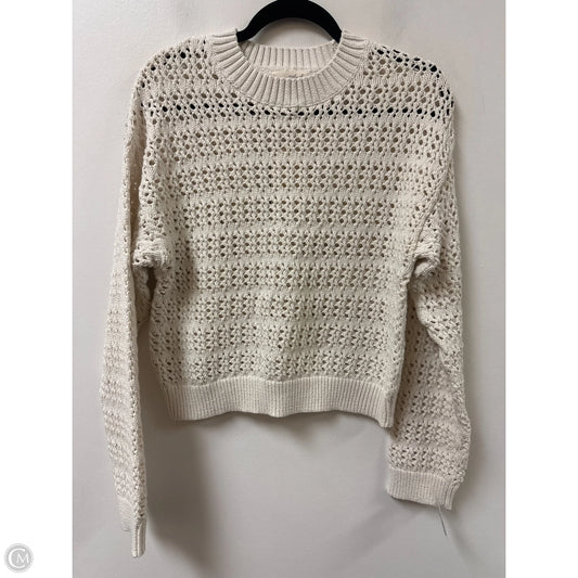 Sweater By Universal Thread In Cream, Size: M