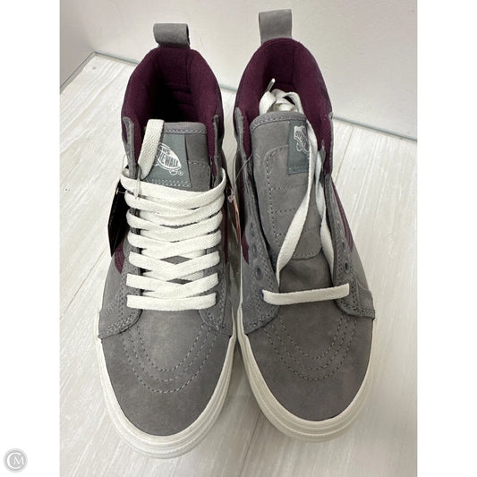 Shoes Sneakers By Vans In Grey, Size: 7
