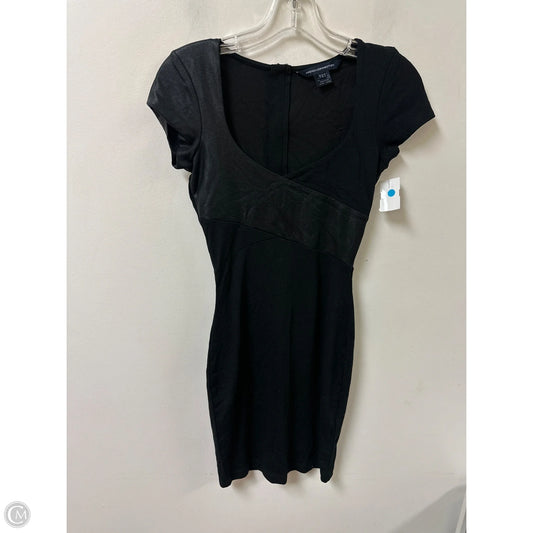 Dress Casual Midi By French Connection In Black, Size: Xs