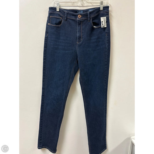 Jeans Straight By J. Jill In Blue Denim, Size: 8
