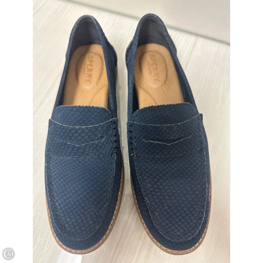 Shoes Flats By Sperry In Navy, Size: 7