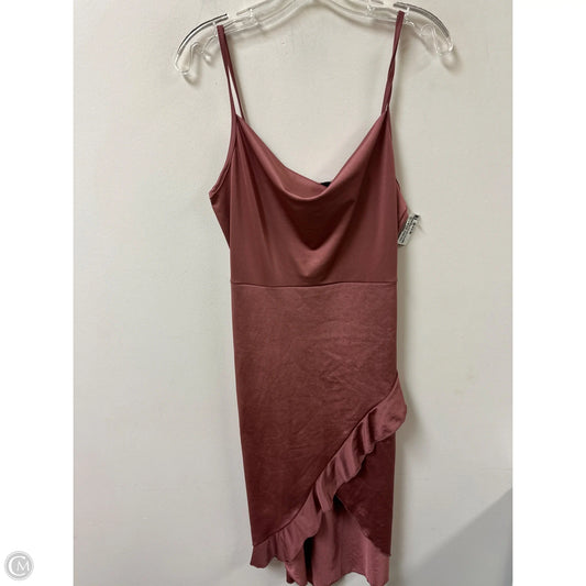 Dress Casual Midi By Clothes Mentor In Pink, Size: Xl