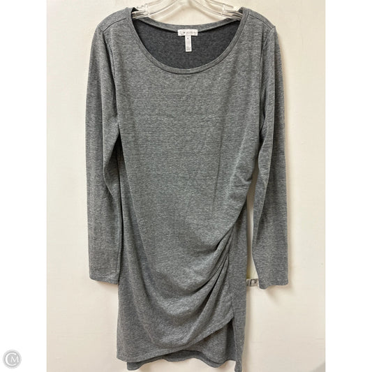 Dress Casual Midi By Leith In Grey, Size: Xl