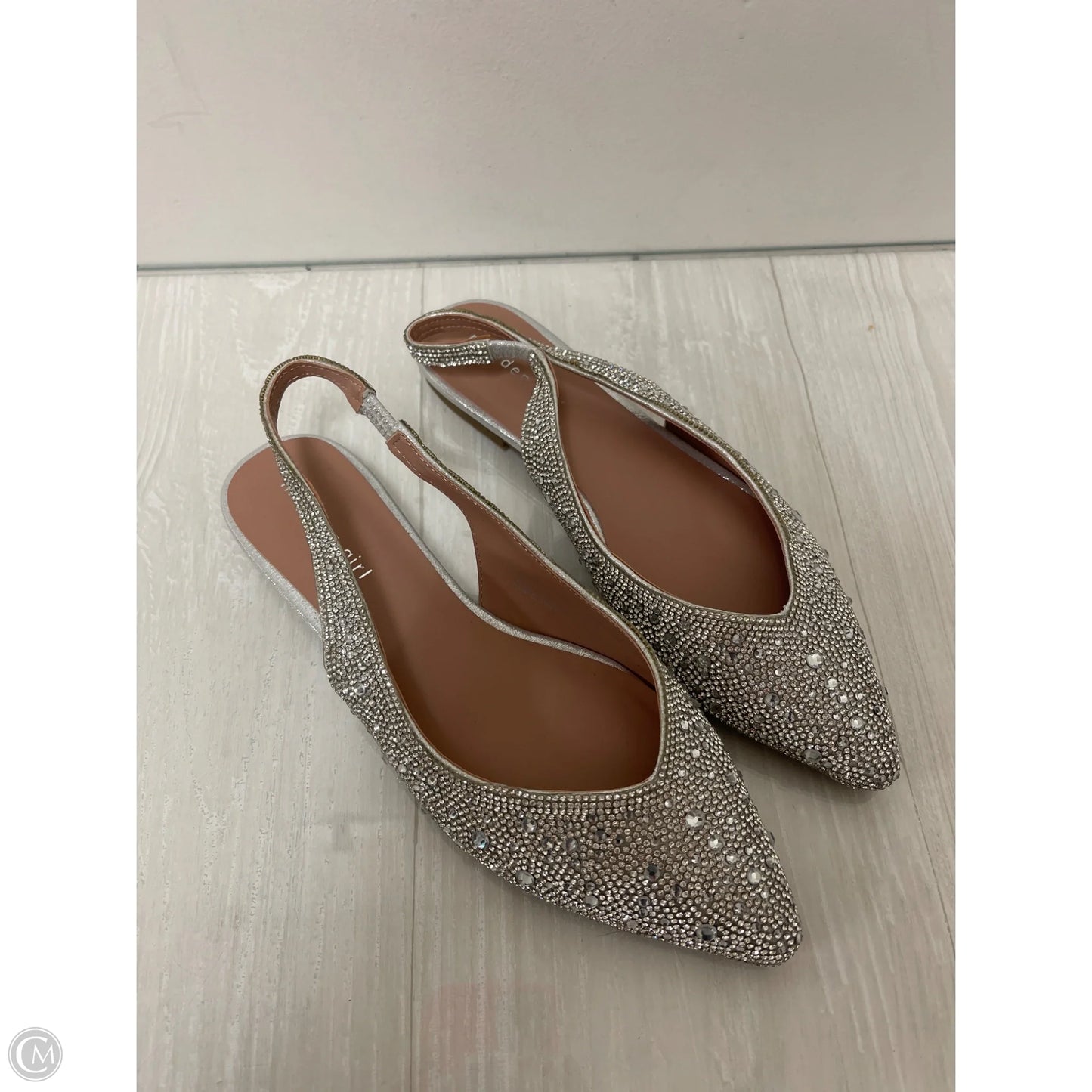 Shoes Flats By Madden Girl In Silver, Size: 7.5