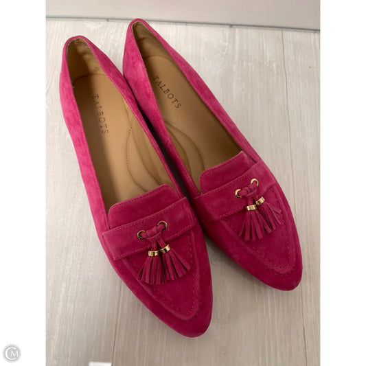 Shoes Flats By Talbots In Pink, Size: 10.5