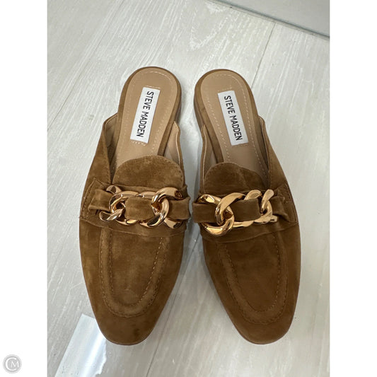 Shoes Flats By Steve Madden In Tan, Size: 5