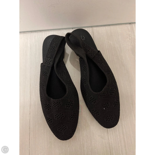 Shoes Flats By Skechers In Black, Size: 6