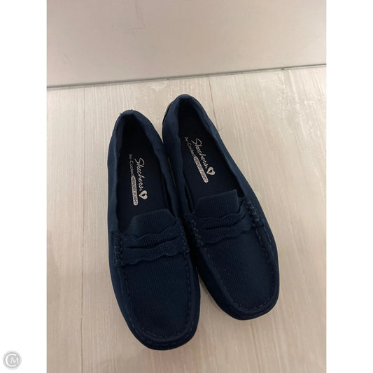 Shoes Flats By Skechers In Navy, Size: 6
