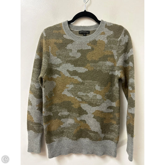Sweater By Banana Republic In Camouflage Print, Size: M