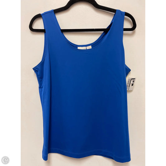 Tank Top By Chicos In Blue, Size: L