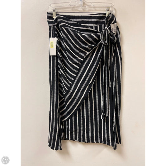 Skirt Midi By Gibson And Latimer In Black & White, Size: 16