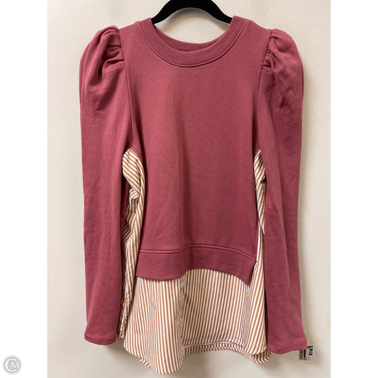 Sweater By Maeve In Pink, Size: Xs