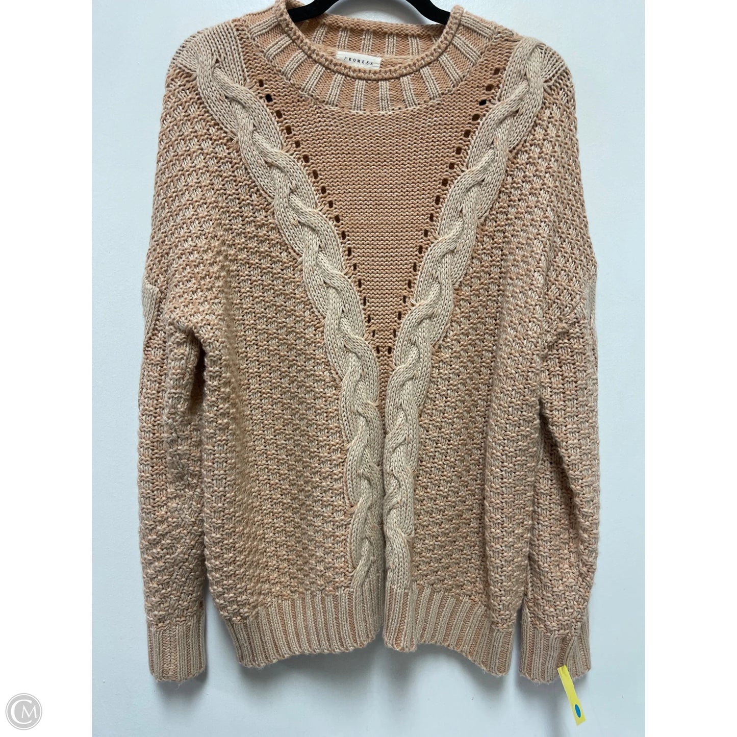 Sweater By Promesa In Cream, Size: S