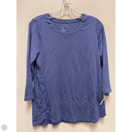 Top Long Sleeve By J. Jill In Purple, Size: S