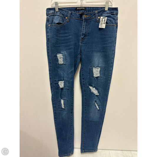 Jeans Skinny By Baccini In Blue Denim, Size: 8
