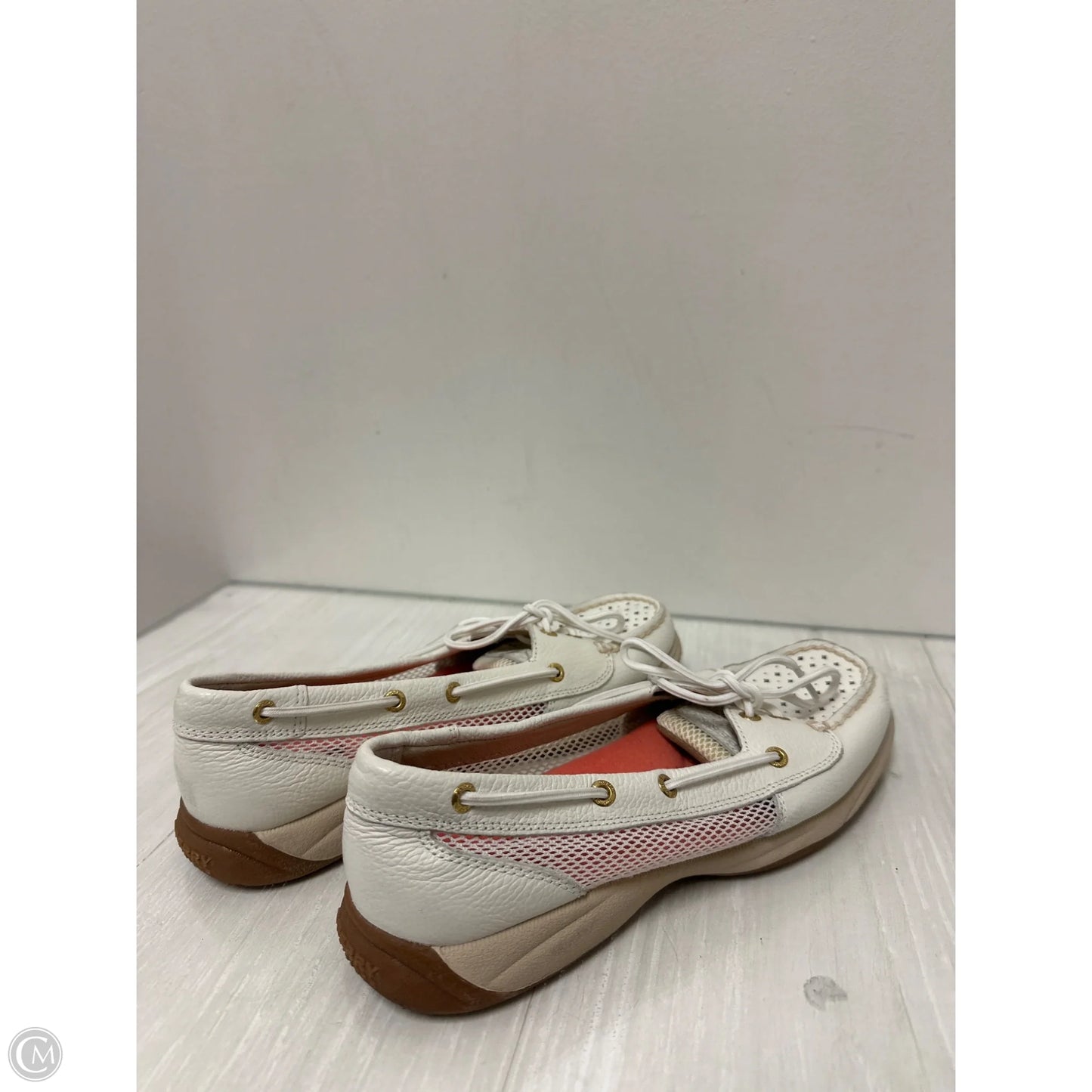 Shoes Flats By Sperry In White, Size: 9