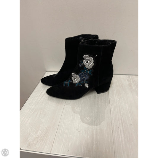 Boots Ankle Heels By Steve Madden In Black, Size: 10