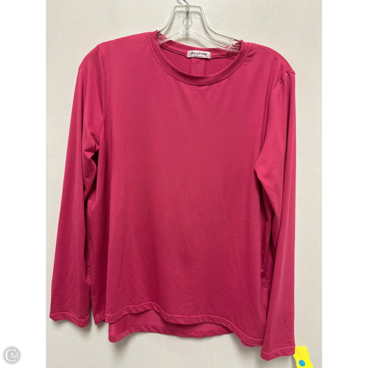 Top Long Sleeve By Clothes Mentor In Pink, Size: S